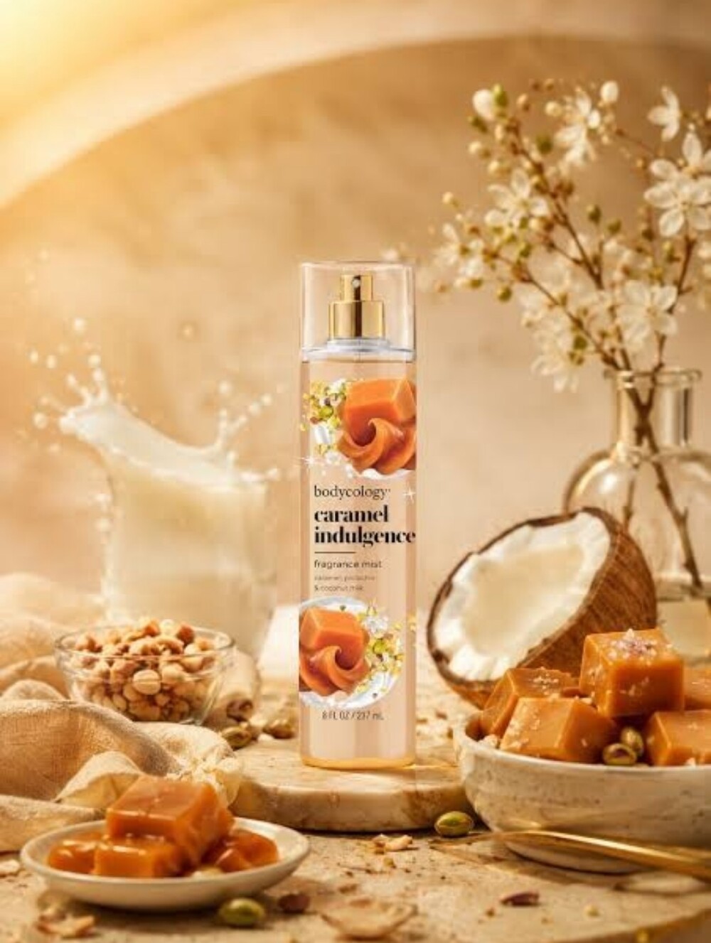 Caramel Indulgence Fragrance Mist - Warm Caramel Scent